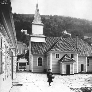 Lepramuseet St. Jørgens Hospital. Foto: Anders Beer Wilse. Norsk Folkemuseum.