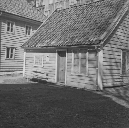 Matboden. Foto: Gustav Brosing. Universitetsbiblioteket i Bergen.